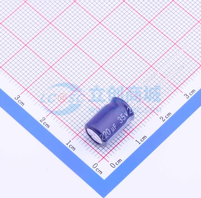220uF ±20% 35V实物图