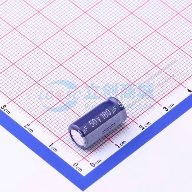 180uF ±20% 50V 【插件】实物图