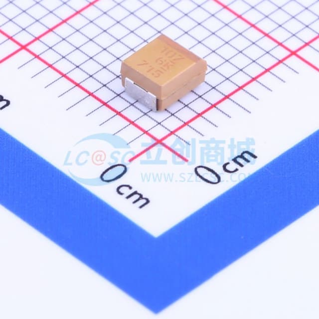 100uF ±10% 6.3V实物图