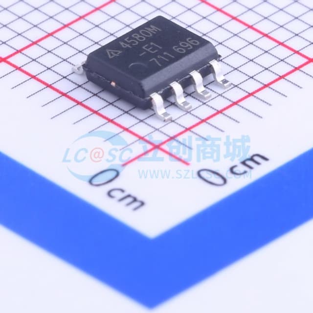 停产 双路低噪声运算放大器实物图