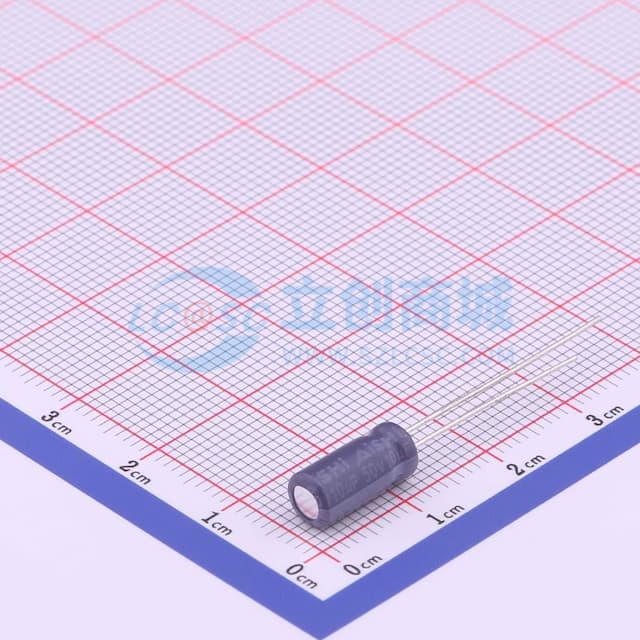 10uF ±20% 50V 【引线】实物图