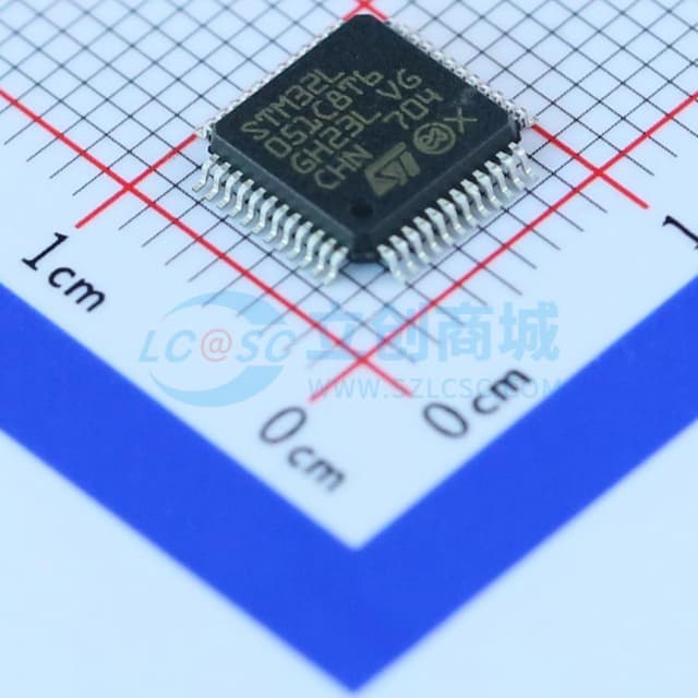 基于 ARM Cortex-M0+ 的超低功耗 32 位 MCU，高达 64 KB Flash、8 KB SRAM、2 KB EEPROM、ADC实物图