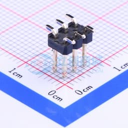 2x3P 间距:2.54mm 方针 立贴缩略图