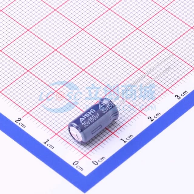 150uF ±20% 35V 【引线】实物图
