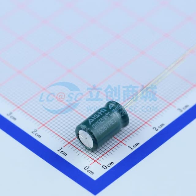 8.2uF ±20% 200V 【插件】实物图