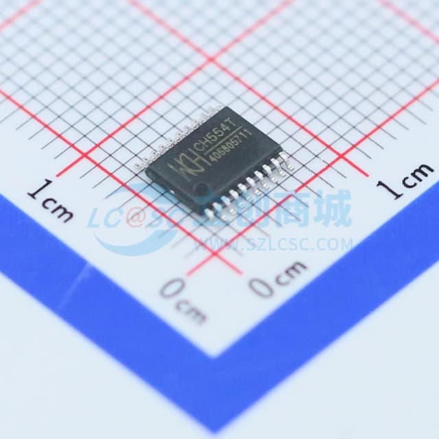 8位增强型USB单片机实物图