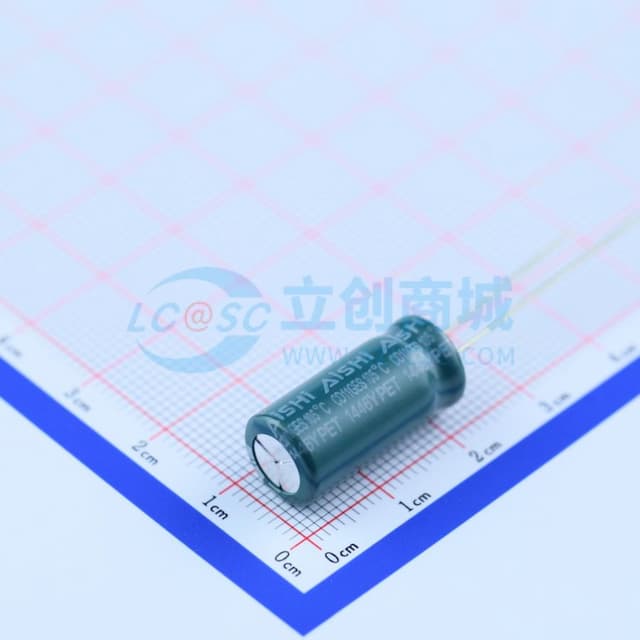 10uF ±20% 400V 【引线】实物图