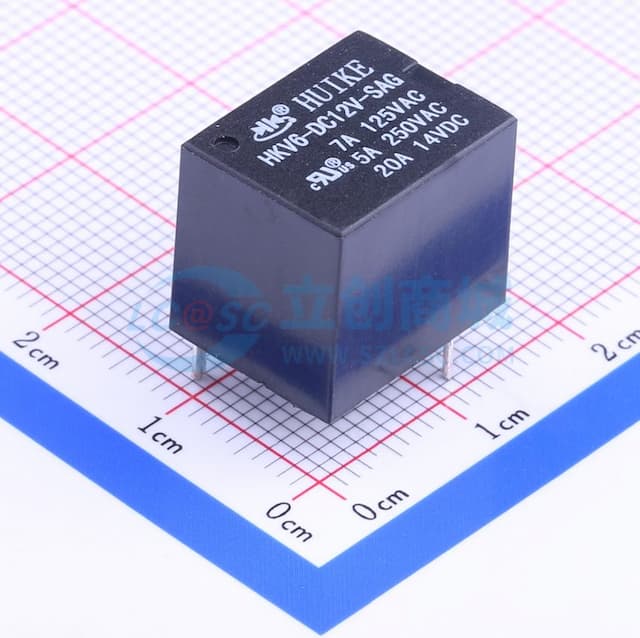 HKV6-DC12V-SAG 【继电】实物图
