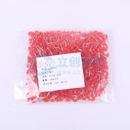 惠华，管型端子，E7508红色，1000/包缩略图