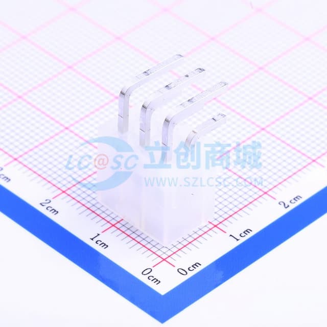 2x3P 间距:4.2mm 弯插 【插件】实物图