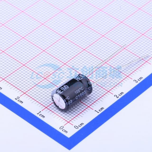 220uF ±20% 25V 【插件】实物图