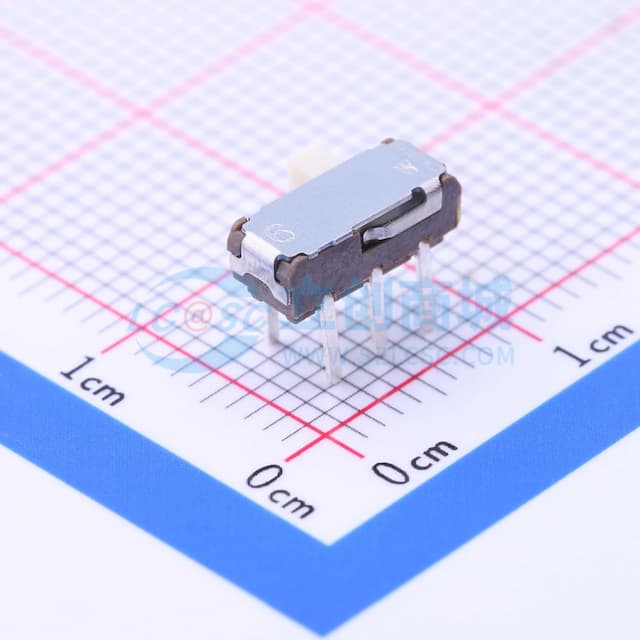 3.5(H)mm, 2.0mm行程滑动开关【插件】实物图