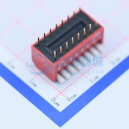 侧拨码开关 平拨开关 8PIN 2.54 【拨码】缩略图