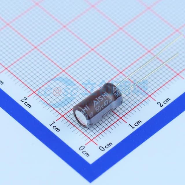 47uF ±20% 50V 【插件】实物图