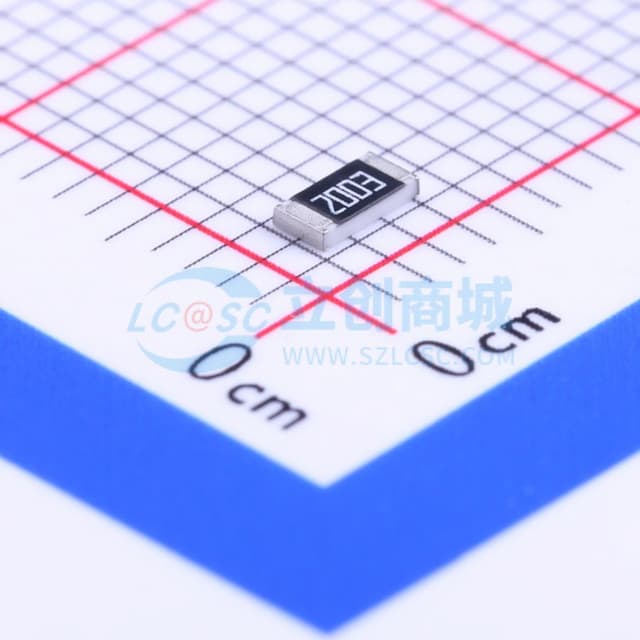 厚膜电阻 200kΩ ±1% 250mW实物图