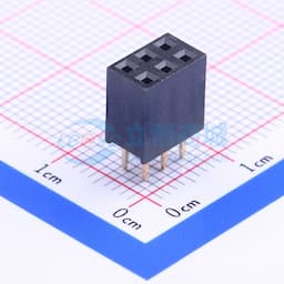 【插件】间距:2.54mm 2x3P 直插缩略图