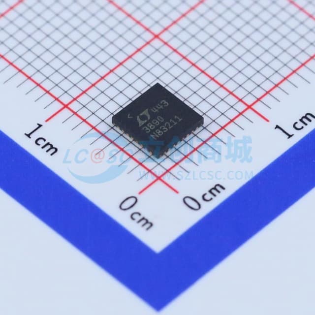 60V低静态电流双相同步降压DC/DC控制器实物图