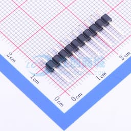 1x10P 间距:2.54mm 直插 【排针】缩略图