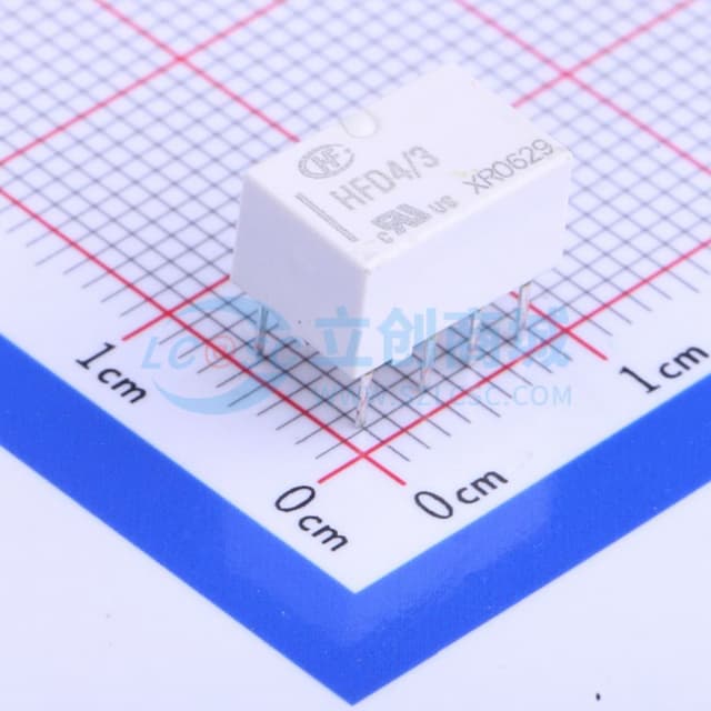 超小型3V继电器 双刀双掷 【继电】实物图