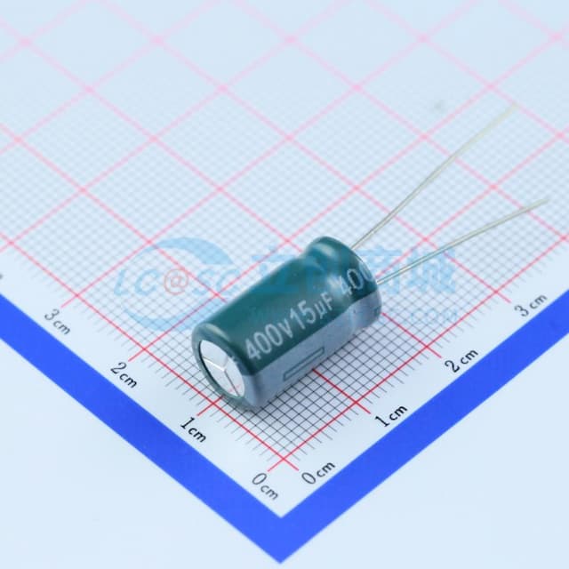 15uF ±20% 400V 【引线】实物图