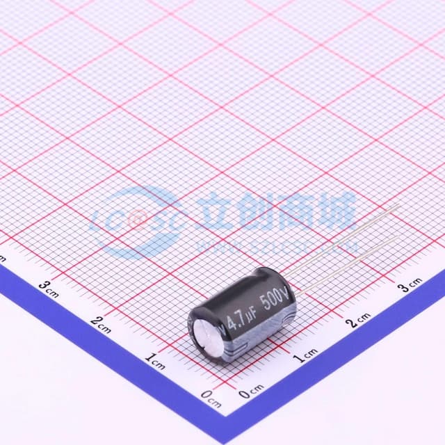 4.7uF ±20% 500V CLEAR 专门用于充电器【插件】实物图