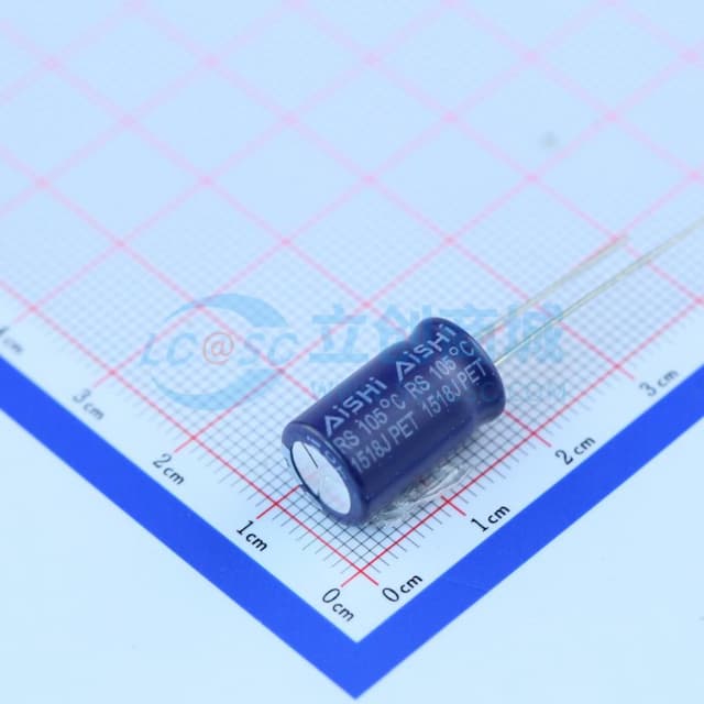 220uF ±20% 50V 【引线】实物图