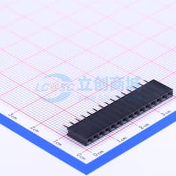 间距:2.54mm 1x15P 直插 【排针】缩略图