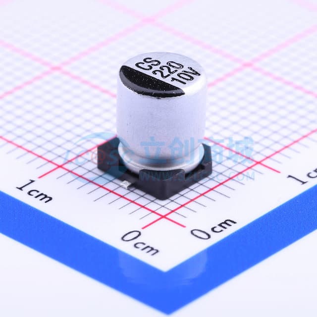 220uF ±20% 10V实物图