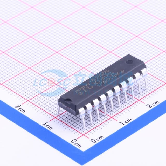 停产 STC12C2052AD-35I-PDIP20【插件】实物图