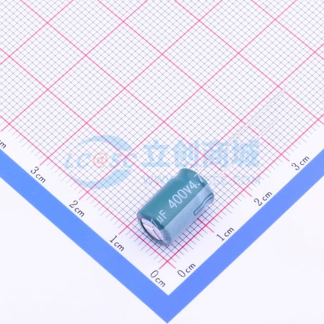 4.7uF ±20% 400V 【插件】实物图