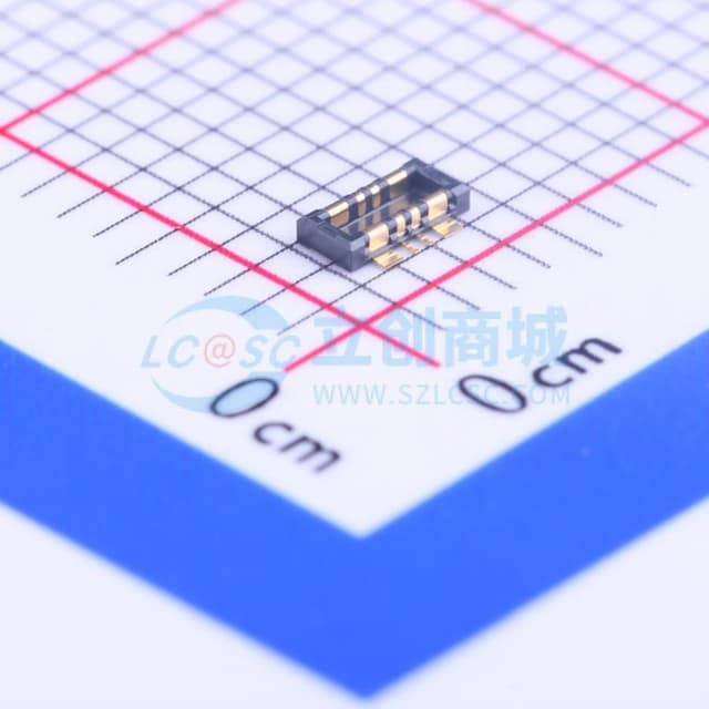 间距:0.4mm PIN:8P 公 立贴实物图