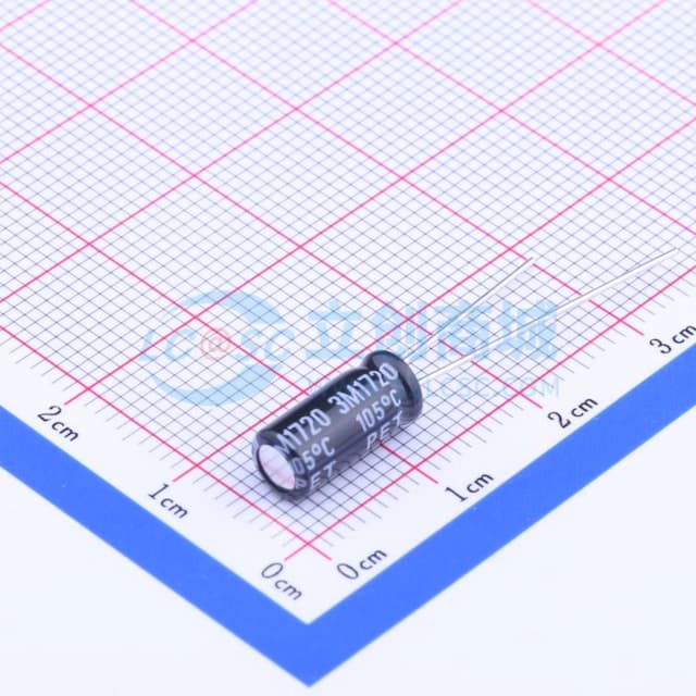 100uF ±20% 16V 【引线】实物图