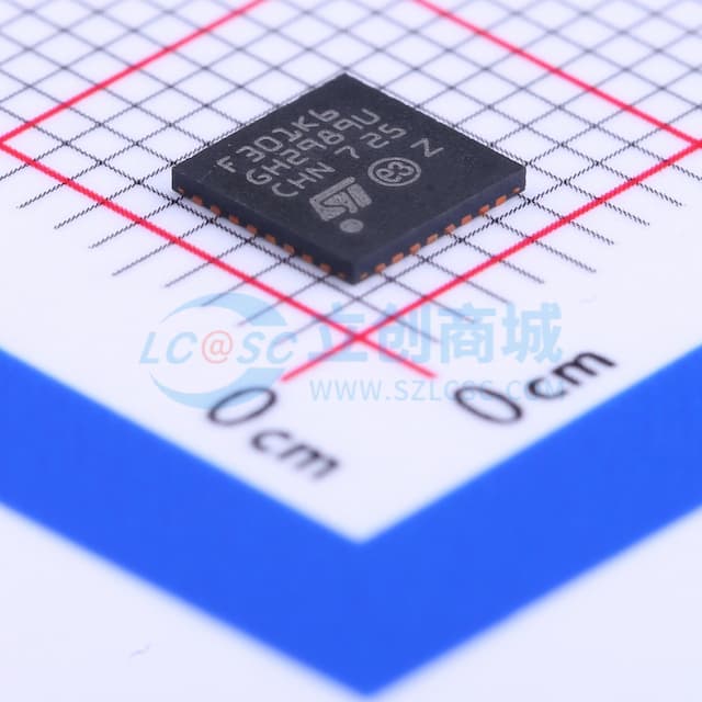 带DSP和FPU的主流混合信号ARM Cortex-M4 MCU，具有64 KB Flash、72 MHz CPU、5 MSPS 12位ADC、比较器和运算放大器实物图