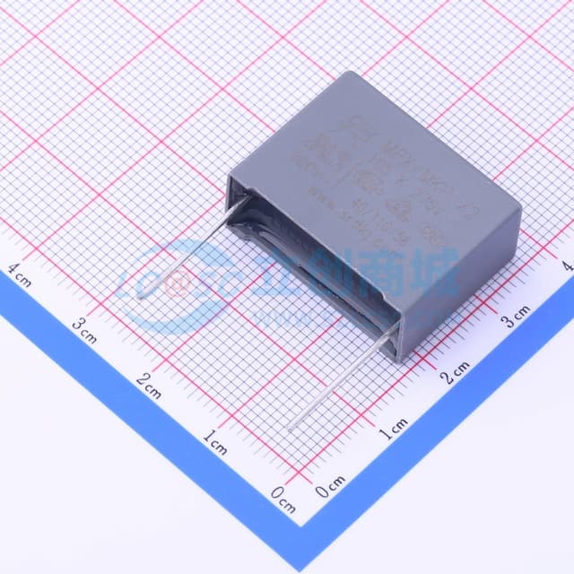1uF ±10% 275V 等级:X2 【安规】实物图