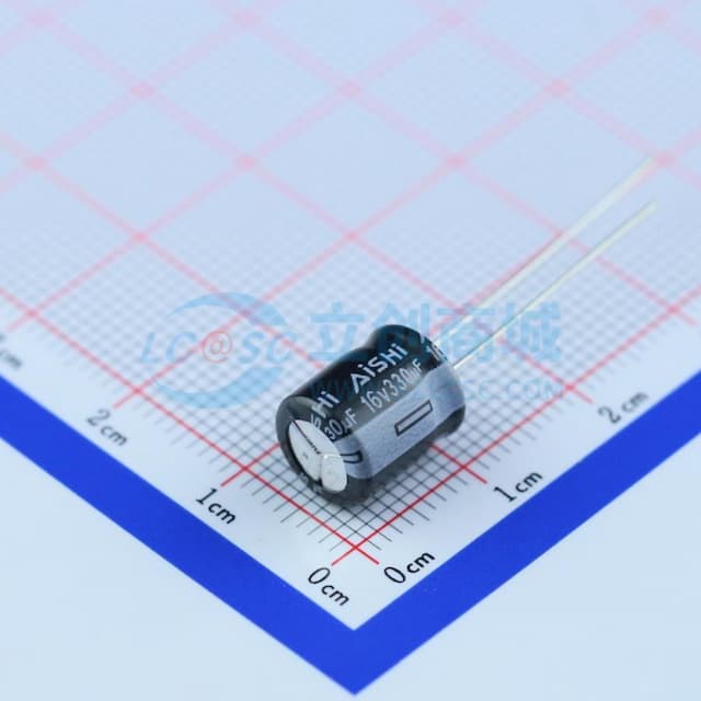 330uF ±20% 16V 【插件】实物图