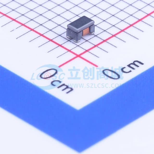 两路 贴片共模滤波器 阻抗370Ω@100MHz实物图