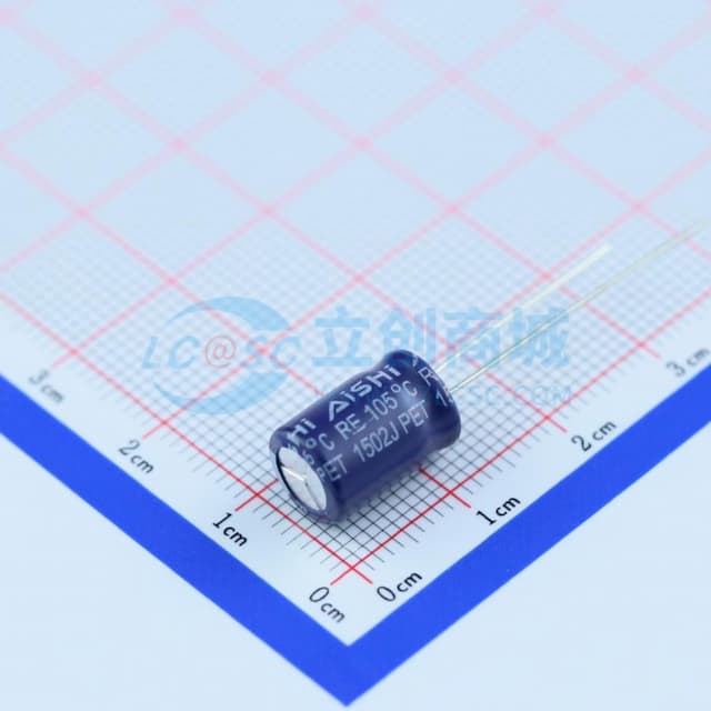 100uF ±20% 50V 【插件】实物图