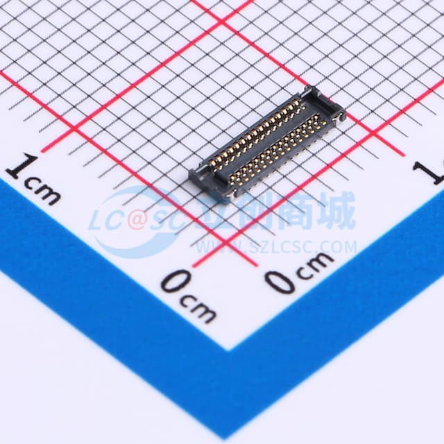 间距:0.4mm PIN:30P 立贴实物图