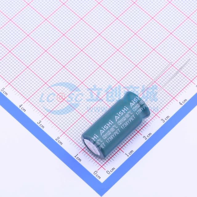 100uF ±20% 200V 【插件】实物图