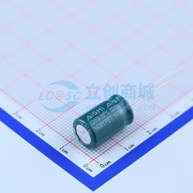6.8uF ±20% 400V 【引线】实物图