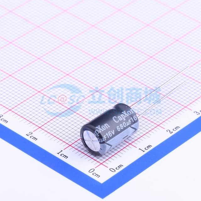 680uF ±20% 16V 【插件】实物图
