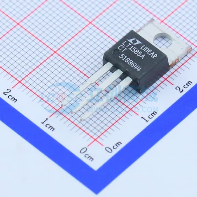 具可调和固定输出的 5A、低压差、快速响应正稳压器 【插件】实物图