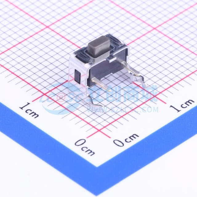7.3*4.3*3.72mm 卧插 轻触开关 【轻触】实物图