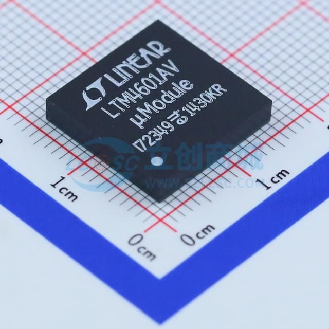 具 PLL、输出跟踪和裕度调节功能的 12A uModule 稳压器实物图