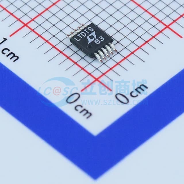 采用 2mm x 2mm DFN 封装的 1.1MHz/2.2MHz、500mA 降压型稳压实物图