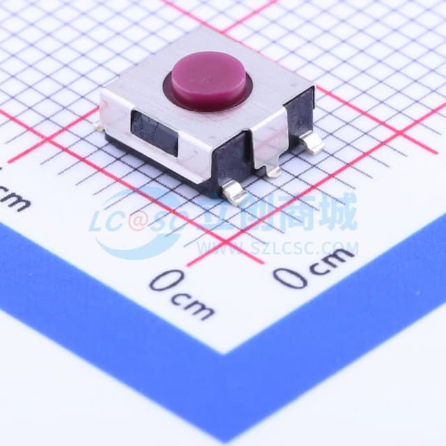 6.5*6.2*3.1mm 立贴 轻触开关实物图