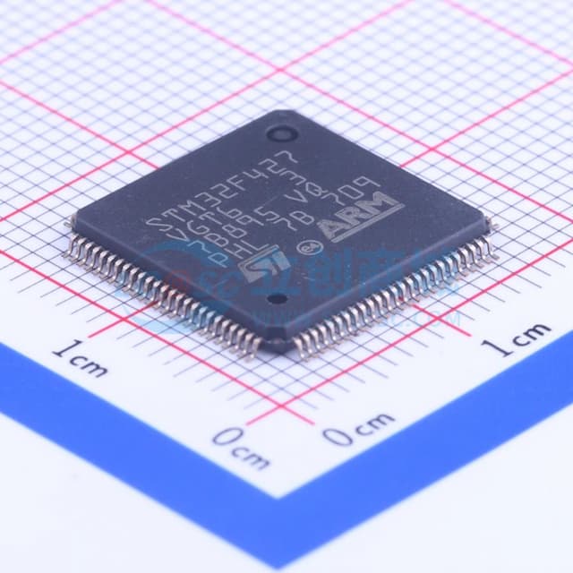 ARM Cortex-M4 32b MCU+FPU，225DMIPS，高达 2MB Flash/256+4KB RAM，USB OTG HS/FS，以太网，17 个 TIM，3 个 ADC，20 个通信接口、摄像头&LCD-TFT实物图