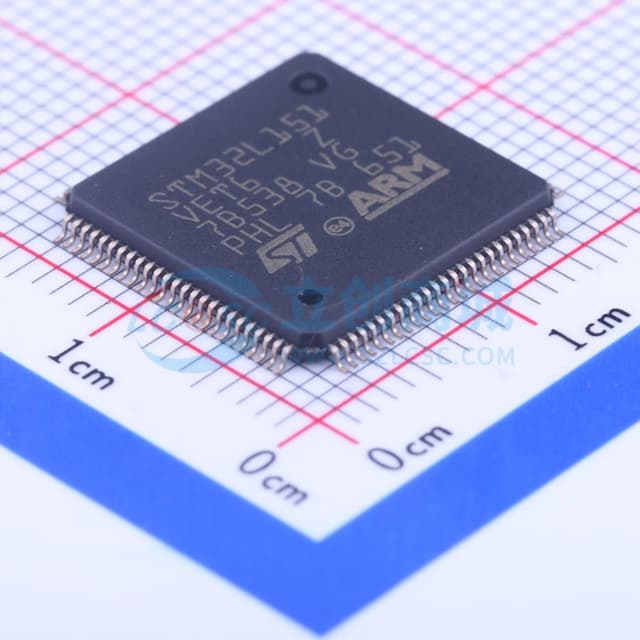 超低功耗Arm Cortex-M3 MCU，具有512-KB Flash存储器、32 MHz CPU、MCD、USB和2x运算放大器实物图