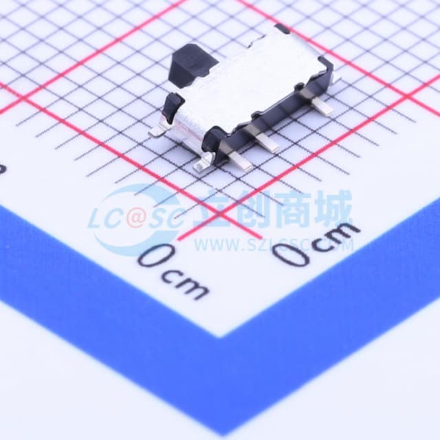 1.4mm厚、1.5/2.0mm行程的表面贴装型开关实物图