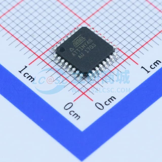 ATTINY48-AU实物图